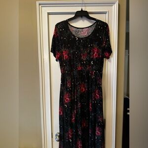 Midi Super Soft Plush Skater Dress 2